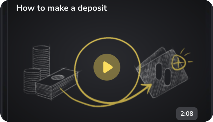 How to make a deposit
